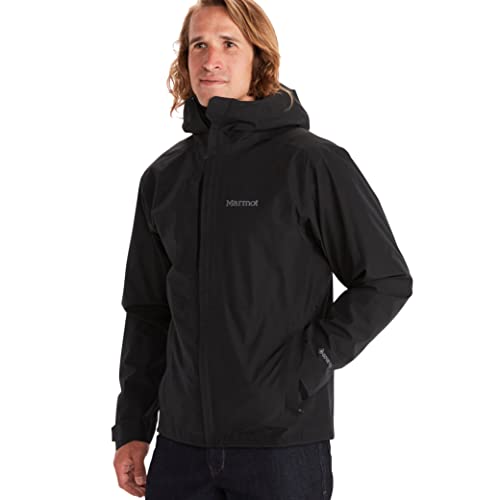 Marmot Herren Minimalist Jacket Hardshell Regenjacke, Wasserdicht, Winddicht & Atmungsaktiv, Black, XL