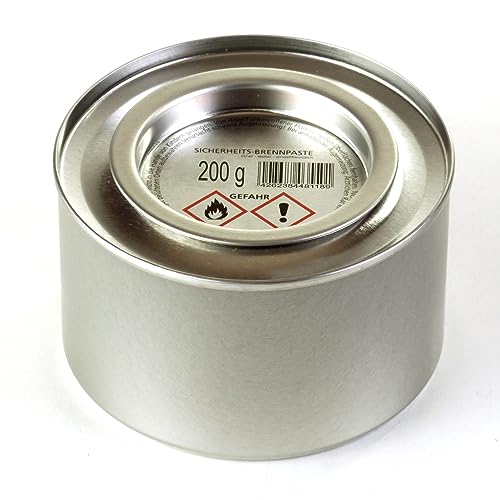 KS-Direkt Sicherheitsbrennpaste 200g/Dose Chafing Dish Brennpaste für Warmhaltebehälter (48)