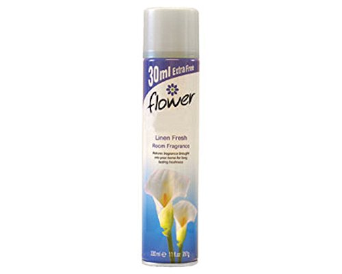 Blume Lufterfrischer Aerosol Spray kann Leinen Fresh 330 ml 12 Stück
