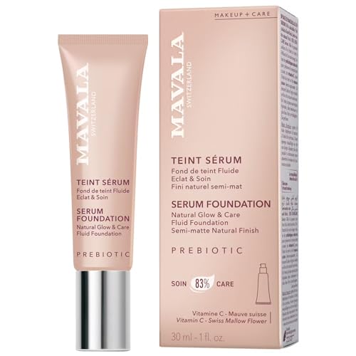 MAVALA | Teint mit flüssiger Foundation – Teint, 30 ml, Glanz und Pflege, natürliches Finish halbmatt