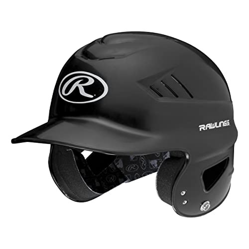 Rawlings Coolflo Nocsae Batting Helm, schwarz, one Size