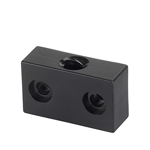 SUTK T8 Trapezförmige Bleischraube Blockmuttern Pitch 2mm Blei 2mm 8mm Anti- Spiel Pom Mutter for 3D-Drucker (Size : 4pcs Lead 8mm)
