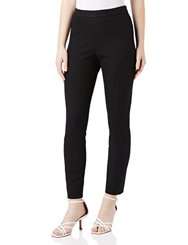 Ted Baker Damen Wmt-Calya-Naht Detail Hose, Schwarz, 40