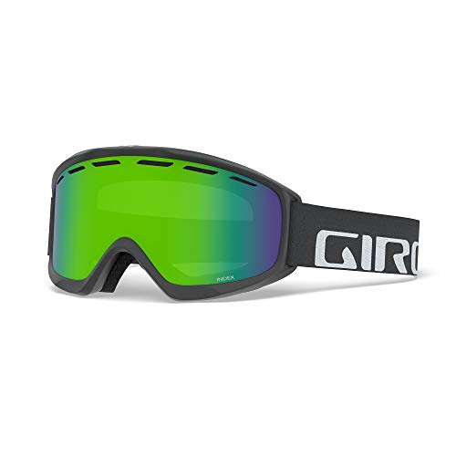 Giro Snow Herren Index Skibrille, Titanium Wordmark Loden Green, Einheitsgröße