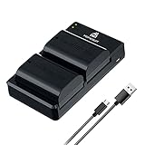 Homesuit LP-E6 LP-E6N Akku und USB Dual Ladegerät für Canon 5D Mark II III IV, 5Ds, 6D, 70D, 80D und mehr (2er-Pack 2200mAh, vielseitige Lademöglichkeit mit USB)