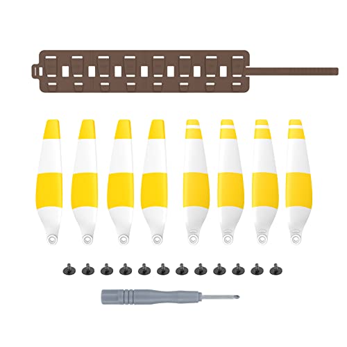 XNasu Tragbar for D-J/I Mini 3 Pro Propellerrolle 6030F Klingen Requisiten Aufbewahrungskoffer Halter Riementasche (Color : 2 in 1 Opional 8)