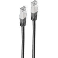 cat.5e Patchkabel Ethernet LAN geschirmt Gigabit Netzwerkabel RJ45 F/UTP Patch Kabel Twisted Pair, 2 x RJ45 Stecker für Patchfelder, Patchpanel, Router, Modem DSL sowie andere Geräte mit RJ45 Anschluß