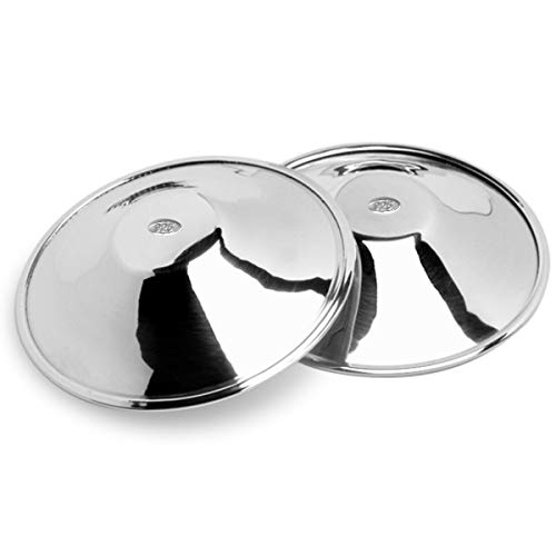Paar Cap Hütchen D 5 cm für die Brustwarzen Silber 925 Sterling in Premium Verarbeitung