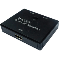 VALUE Bidirekt. 4K-HDMI-Umschalter 2fach 1 2 und 2 1 (14.99.3586)