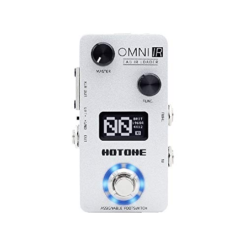 Hotone Omni IR Cabinet Simulator Gitarre oder Bass Pedal