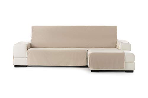 Eysa Somme Protect wasserdichte und atmungsaktive Sofa überwurf, 100% Polyester, beige, 240 cm