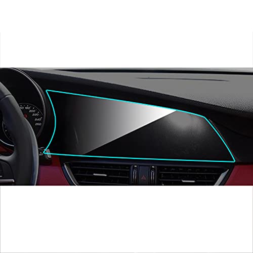 Displayschutzfolie für das Armaturenbrett für Alfa Romeo Giulia 2015 2019, Auto Displayschutzfolie Innen TPU Armaturenbrett Membran Displayschutzfolie Auto