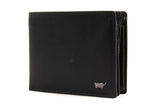 Braun Büffel Luxus Edition Wallet Quer & Keyfob Set Black