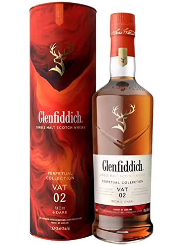 Glenfiddich Perpetual Collection VAT 02 Rich & Dark 43% Vol. 1l in Geschenkbox