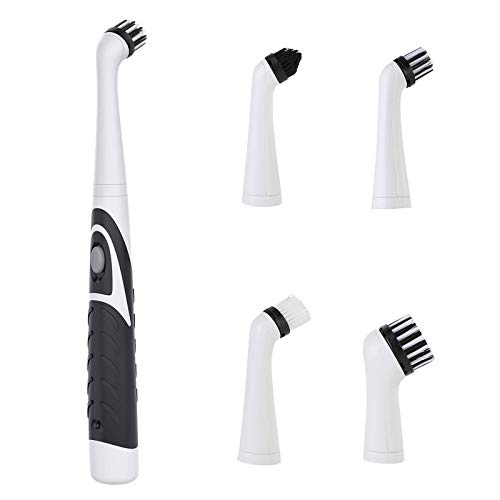 FAMKIT 4in1 Elektrische Reinigungsbürste Werkzeug Haushalt Elektrische Reinigungsbürste mit Haushaltsbürste Werkzeug Haushalt für Badezimmer Küche