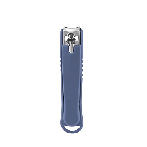 SUSOSU Nagelknipser Großer Kohlenstoffstahl Nagelclipper Cutter Professional Hochwertiger Zehennagelschneider mit Clipfänger (Color : Blue)