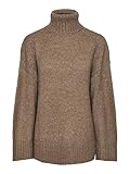 PCNANCY LS Loose ROLL Neck Knit NOOS BC