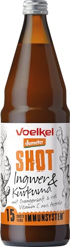 Voelkel Bio Shot Ingwer & Kurkuma (6 x 750 ml)