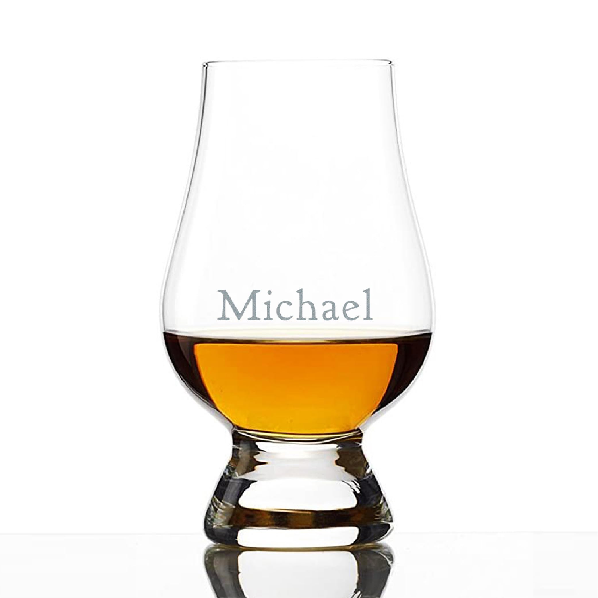 Whisky-Glas inkl. Gravur von Name oder persönlicher Spruch - Original The Glencairn Glass - Personalisiertes Tasting Nosing-Glas für Whiskey-Tasting