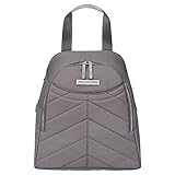 Petunia Pickle Bottom Slope Backpack Wickeltasche mit abnehmbarer und maschinenwaschbarer Wickelunterlage Charcoal