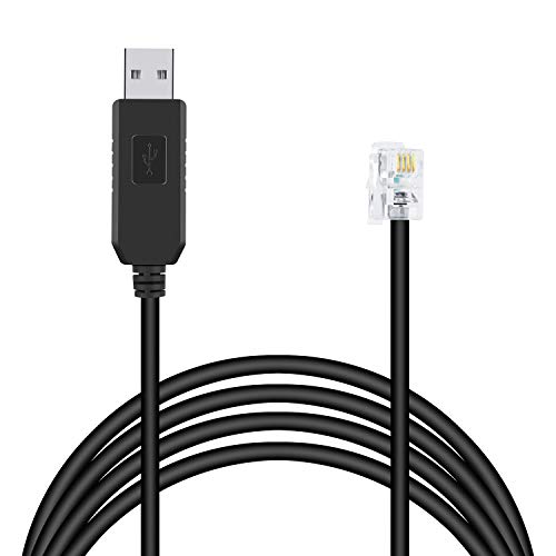 ftdi USB RS232 auf RJ9 Serielles Kabel für PC Connect Celestron Nexstar eq6 Handsteuerungskabel Handcontroller Serielles Adapterkabel