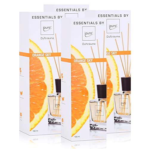 Essentials by Ipuro orange sky 100ml Raumduft Dufträume (4er Pack)