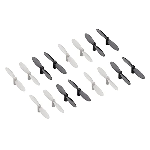 Zubehör für Drohnen 4/16 /24PCS-Drohnen Ersatzteile for Ch. CX10 CX-10C CX-10W Propeller RC Hubschrauberschrauben RC Quadcopter Propeller Blade Teile (Color : 16pcs as showing)