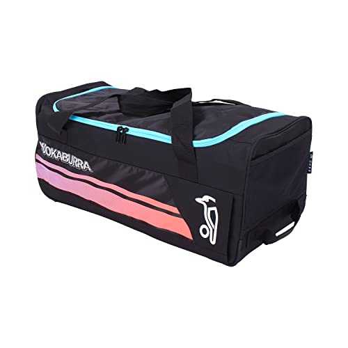 KOOKABURRA Unisex Jugend 9500 Rollentasche Tasche, Cricket-Rollie, schwarz/violett, Einheitsgröße