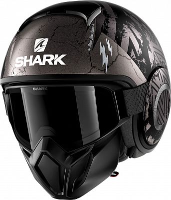 Shark Motorradhelm SPARTAN 1.2 KARKEN WKK, Weiss/Schwarz, L