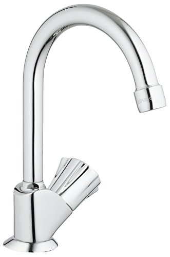 Grohe standventil costa chr, schwenkb. rohrausl, markierung blau