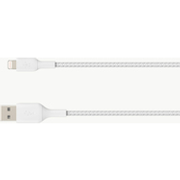 Belkin BOOST CHARGE - Lightning-Kabel - Lightning (M) bis USB (M) - 2 m - weiß - für Apple iPad/iPhone/iPod (Lightning)
