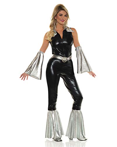 Horror-Shop 70er Jahre Glam Rock Lady Mottoparty Kostüm XL