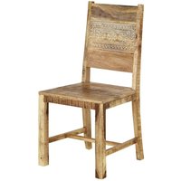 Stuhl - holzfarben - 45 cm - 101 cm - 50 cm - Stühle > Esszimmerstühle - Möbel Kraft
