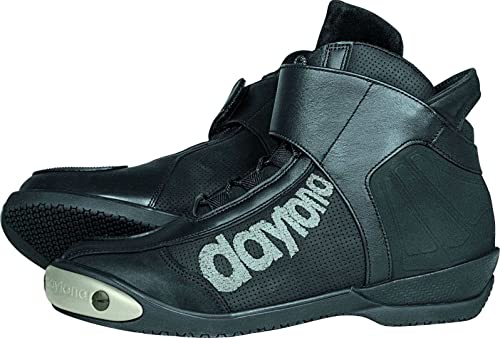Daytona Boots Motorradschuhe, Motorradstiefel kurz AC Pro Stiefel schwarz 41, Herren, Sportler, Ganzjährig, Leder