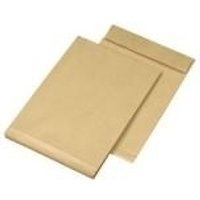 MAILmedia Faltentaschen mit Haftklebestreifen, C4 braun, 130 g-qm, 40er Falte, Eigengewicht: 28,0 g (38112-7)