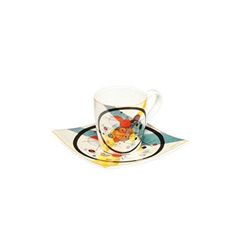 Goebel Kreise im Kreis - Espressotasse Artis Orbis Wassily Kandinsky Bunt Fine Bone China 67100031