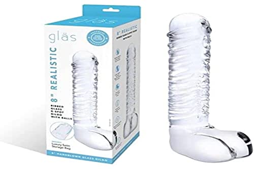 Glas E32834-Dildo Transparent Einheitsgröße