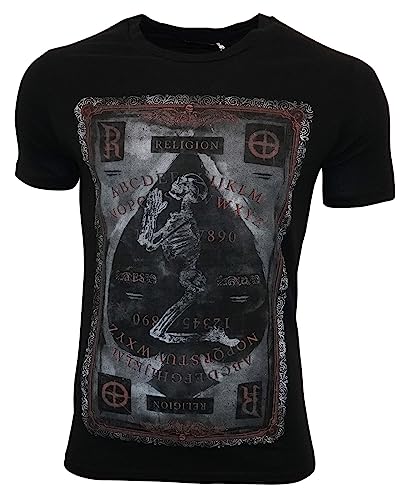 Religion Clothing Herren T-Shirt Tattered-Schwarz-S