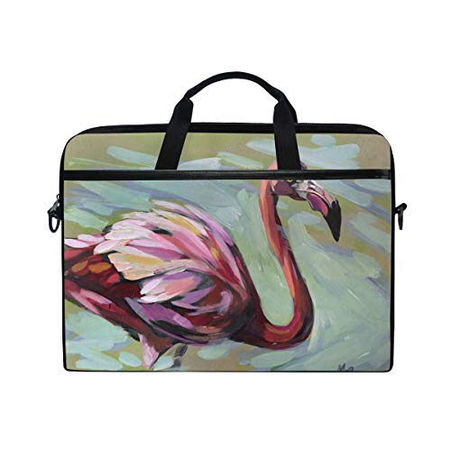 LUNLUMO Abstrakter Flamingo 15 Zoll Laptop und Tablet Tasche Durable Tablet Sleeve für Business/College/Damen/Herren