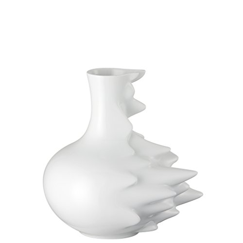 Rosenthal - Fast Vase - Blumenvase Weiß Höhe 22 cm