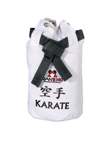 DANRHO Kinder Tasche Dojoline Canvas Bag Karate, weiß, 40 x 40 x 45 cm, 226018020