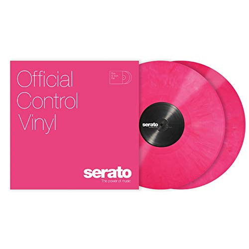 Serato SCV-PS-PNK-OV Performance Control Vinyl Platte 12 Zoll, 2 Stuck, pink
