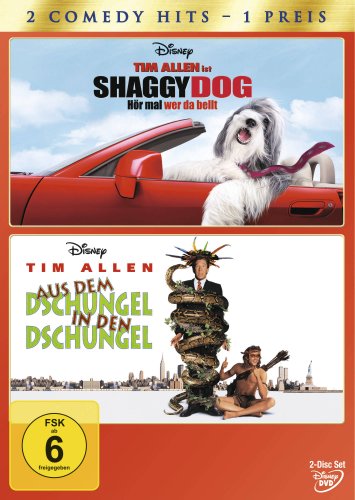 Shaggy Dog - Hör mal wer da bellt / Aus dem Dschungel in den Dschungel [2 DVDs]