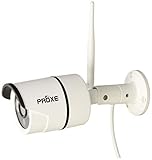 PROXE - IP-Videokamera mit WLAN, Darstellung in Farbe, 1,0 Megapixel, 3-LED-Reihe - Ersatz-Kamera zu Kit 455010