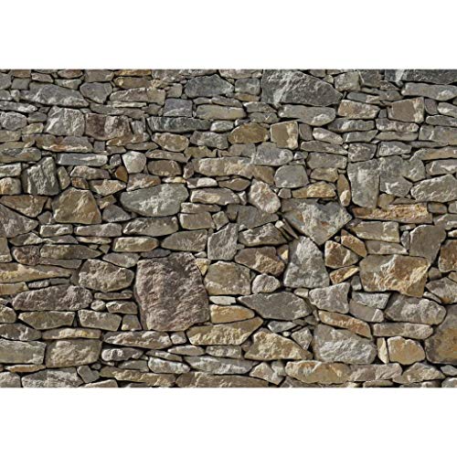Komar Fototapete Stone Wall 368 cm x 254 cm