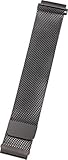 Peter Jäckel Armband 20mm Milanaise Black 17659, Schwarz