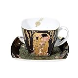 Goebel 66884214 Gustav Klimt Kaffeetasse Der Kuss