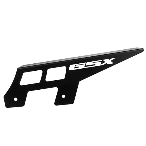 Suzuki GSX 600 F BJ 1990-07 / GSX 750 F BJ 1990-2006 / GSX 1100 F BJ 1990-96 Kettenschutz Kettenabschirmung Logo schwarz IBEX