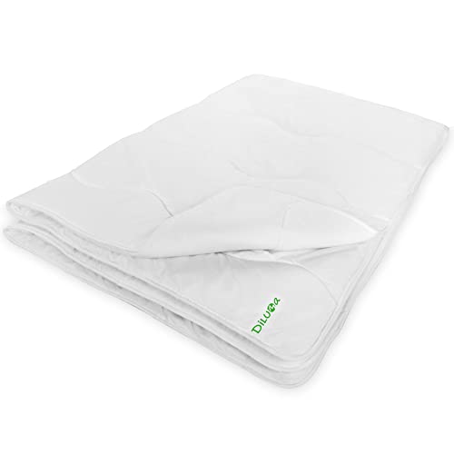 DILUMA Bettwaren - atmungsaktive Bettdecke - Premium Steppdecke - hochwertige Decke - praktische Ganzjahresdecke 200 cm x 220 cm
