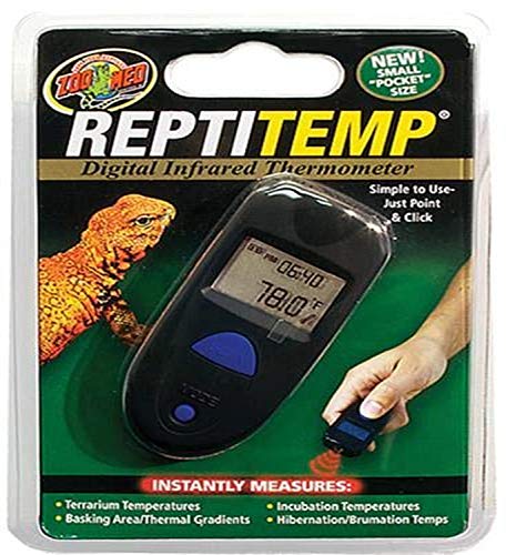 Zoo Med RT-1 Repti Temp Digital-Infrarot-Thermometer für Terrarien und Inkubatoren